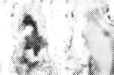 Noktalı Koyu Grunge Geometrik Deseni