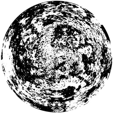 yuvarlak siyah beyaz grunge desenli arkaplan