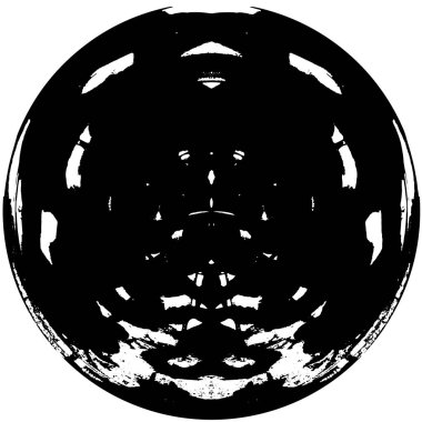 yuvarlak tek renkli grunge desenli arkaplan