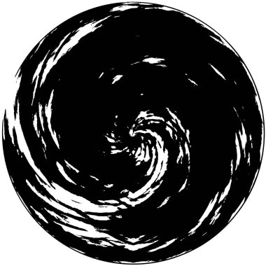 yuvarlak tek renkli grunge desenli arkaplan