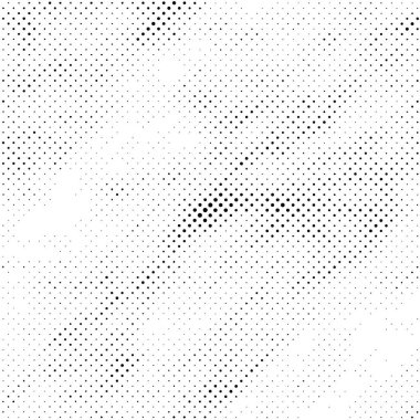Grunge yarım ton vektör arkaplan. Yarı ton vektör dokusunu belirler. Gradyan yarım ton, pop sanatında arka planda yer alır. Siyah ve beyaz desenli. Mürekkep Yazdırma Sıkıntısı Arkaplanı 