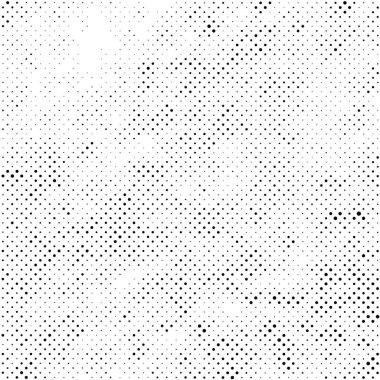 Grunge yarım ton vektör arkaplan. Yarı ton vektör dokusunu belirler. Gradyan yarım ton, pop sanatında arka planda yer alır. Siyah ve beyaz desenli. Mürekkep Yazdırma Sıkıntısı Arkaplanı 