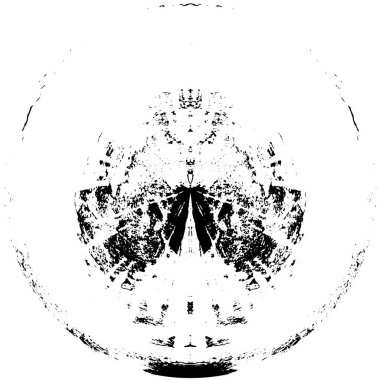 yuvarlak tek renkli grunge desenli arkaplan