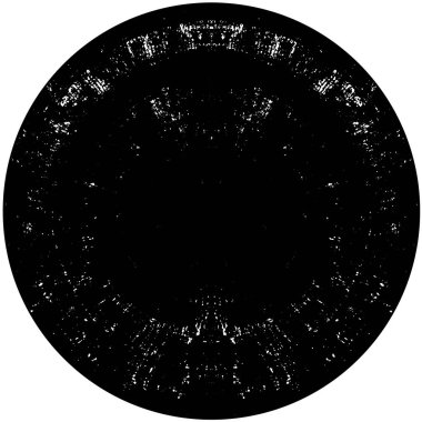 yuvarlak tek renkli grunge desenli arkaplan