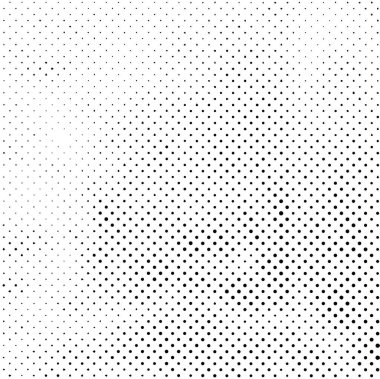 Grunge yarım ton vektör arkaplan. Yarı ton vektör dokusunu belirler. Gradyan yarım ton, pop sanatında arka planda yer alır. Siyah ve beyaz desenli. Mürekkep Yazdırma Sıkıntısı Arkaplanı 