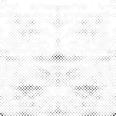 Grunge yarım ton vektör arkaplan. Yarı ton vektör dokusunu belirler. Gradyan yarım ton, pop sanatında arka planda yer alır. Siyah ve beyaz desenli. Mürekkep Yazdırma Sıkıntısı Arkaplanı 