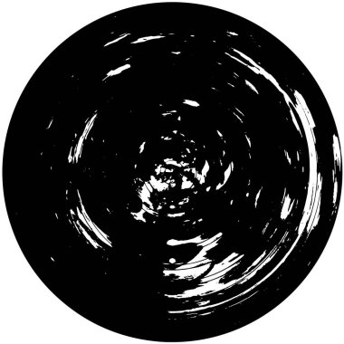 yuvarlak tek renkli grunge desenli arkaplan