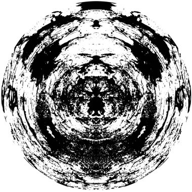 yuvarlak tek renkli grunge desenli arkaplan