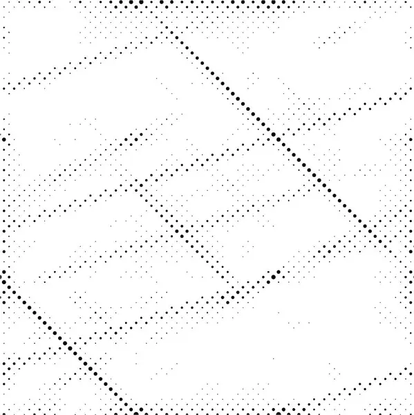 Чорно Білий Гранжевий Фон Абстрактний Візерунок Точками Векторні Ілюстрації — стоковий вектор