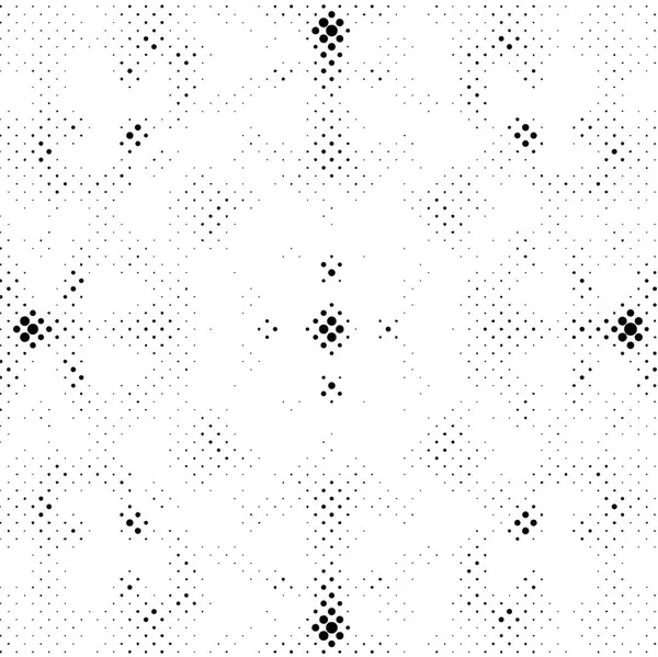 Donker Grunge Geometrische Patroon Met Stippen — Stockvector