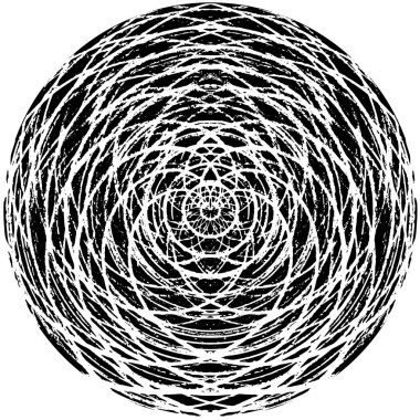 soyut yuvarlak monokrom grunge desenli arkaplan