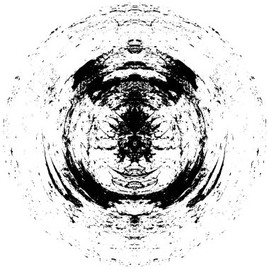soyut yuvarlak monokrom grunge desenli arkaplan