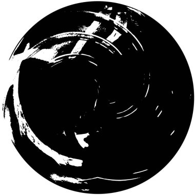 soyut yuvarlak monokrom grunge desenli arkaplan