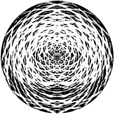 soyut yuvarlak monokrom grunge desenli arkaplan