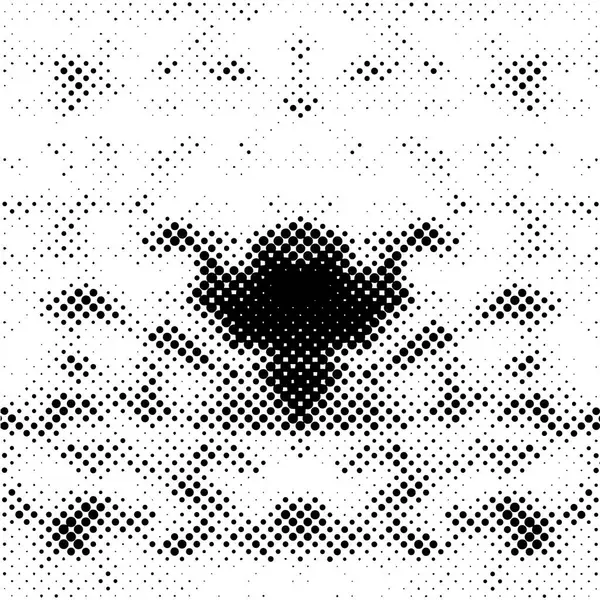 Mosaïque Noire Blanche Différents Points — Image vectorielle