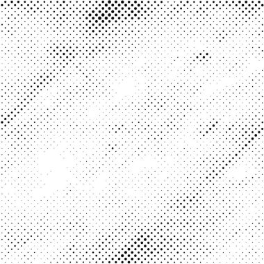 Gölgeli Simetri: Tek Renkli Grunge Vektör Dokusu