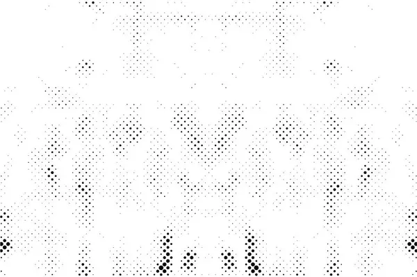 Textura Vectorial Monocromática Blanco Negro Con Puntos Sombras — Archivo Imágenes Vectoriales