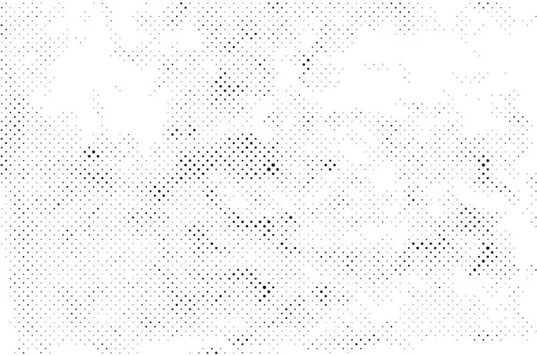 Abstract Patroon Van Veel Kleine Zwarte Stipjes Witte Achtergrond — Stockvector