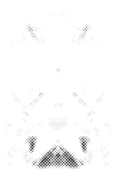 Motif Abstrait Nombreux Petits Points Noirs Sur Fond Blanc — Image vectorielle