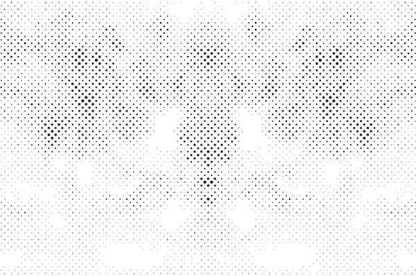 Zwart Wit Monochrome Achtergrond Met Veel Kleine Stippen — Stockvector