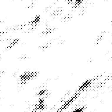 Siyah noktalı soyut grunge arkaplan, vektör illüstrasyonu. Görülen arkaplan