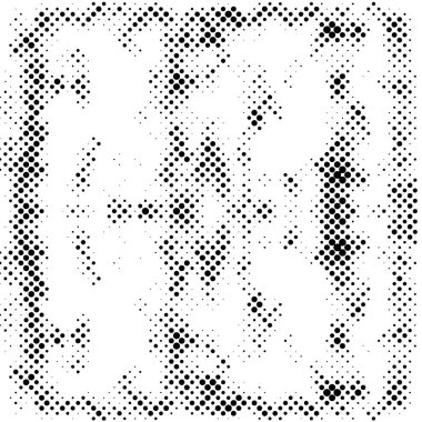 Noktalı tek renkli dokular. Yarı ton siyah beyaz soyut arkaplan.  