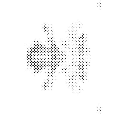 Noktalı tek renkli dokular. Yarı ton siyah beyaz soyut arkaplan.  