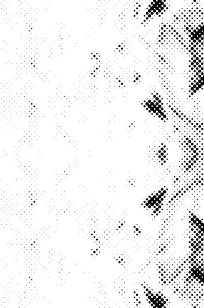 Gespot Zwart Wit Grunge Vector Achtergrond Abstracte Halftoonse Illustratie — Stockvector