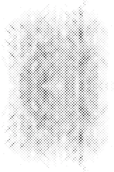 Spotted Black White Grunge Background Abstract Halftone Vector Illustration — Stock Vector