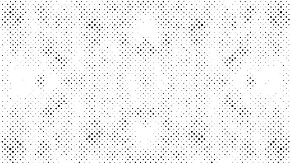 黒と白のグラウンジラインの背景を見つけました 抽象的なハーフトンイラストの背景 グラウンジグリッドポルカドット背景パターン — ストックベクタ