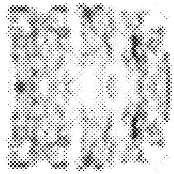Patrón Grunge Abstracto Blanco Negro Con Puntos Ilustración Vectorial Gráficos vectoriales