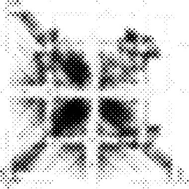 metin veya resim için alanı olan grunge arkaplanı. Soyut yarım ton illüstrasyon arka planı. ızgara polka nokta deseni