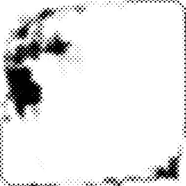 siyah ve beyaz tek renkli benekli arkaplan soyut doku vektörü çizimi