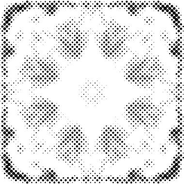 siyah ve beyaz eski grunge eski yıpranmış arka plan noktalı desenli