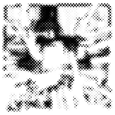 Yarı ton siyah beyaz grunge arka plan. Beyaz arka plana dağılmış noktaların dokusu. Kartvizitlerde, rozetlerde, etiketlerde klasik sanat tarzında soyut desenler var. Vektör tek renkli elementler