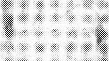 siyah ve beyaz tek renkli benekli arkaplan soyut doku vektörü çizimi