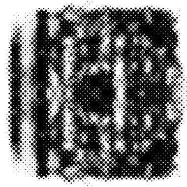 Grunge yarım ton siyah-beyaz noktalar dokusu. Benekli vektör soyut dokusu