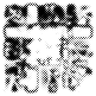 Arka plan siyah ve beyaz noktalı