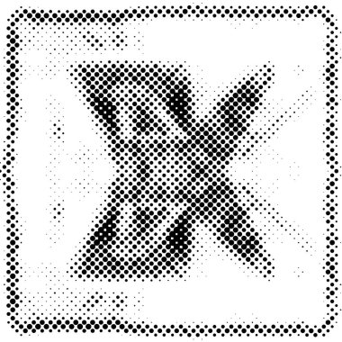 Arka plan siyah ve beyaz noktalı