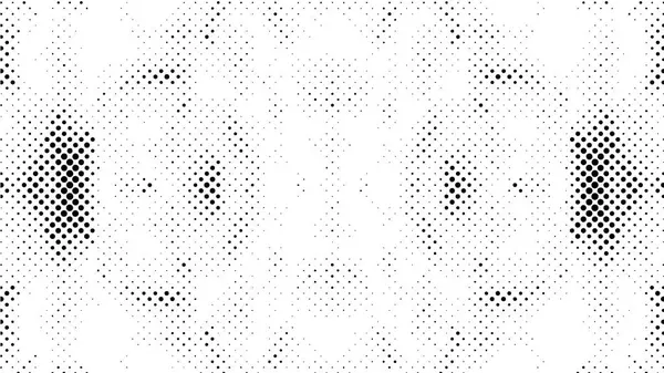 黒と白のグラウンジラインの背景を見つけました 抽象的なハーフトンイラストの背景 グラウンジグリッドポルカドット背景パターン — ストックベクタ