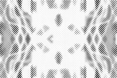 Gelecekçi soyut grunge geometrik modern desen 