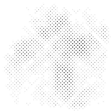 Yarım tonlu noktalar doku arkaplanı