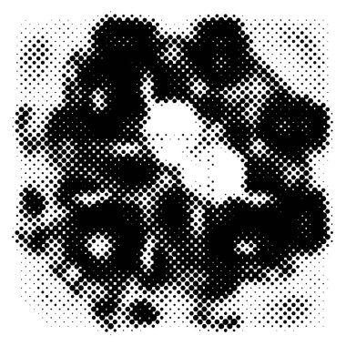 Yarı ton siyah beyaz arka plan. Noktalı monokrom dokusu.