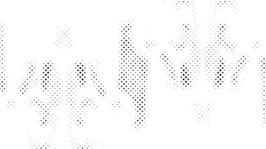 Siyah ve beyaz yarım ton vektör arkaplan. Noktalı doku ve eğim