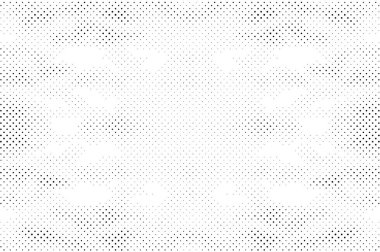 Siyah ve beyaz yarım ton vektör arkaplan. Noktalı doku ve eğim