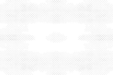 Siyah ve beyaz yarım ton vektör arkaplan. Noktalı doku ve eğim