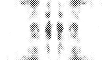 Grunge yarım ton siyah-beyaz noktalar dokusu. Benekli vektör soyut dokusu