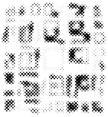 siyah ve beyaz monokrom dokusu grunge aşınmış arka plan soyut siyah noktalar beyaz arkaplan 