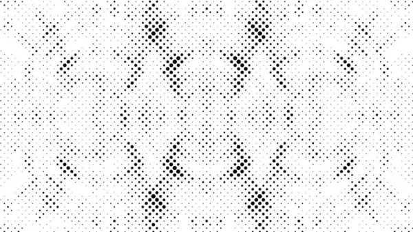 Плямистий Чорно Білий Фон Гранжевої Лінії Абстрактний Фон Напівтонових Ілюстрацій — стоковий вектор