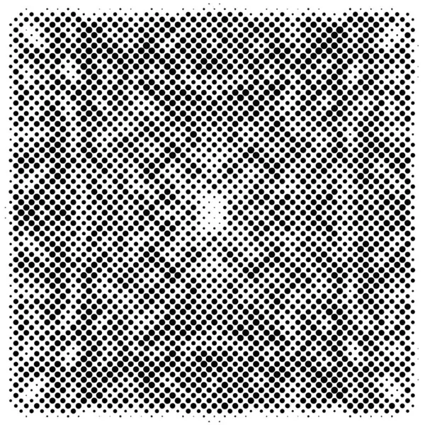 Grunge background in black and white colors with abstract dots — Illustration Grunge Background Black White Colors Abstract Dots — Stock Vector